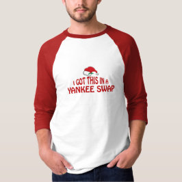 T-shirt Yankee Swap Gift - Santa Hat