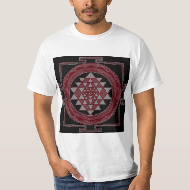 T-shirt yantra do sri (Frente)