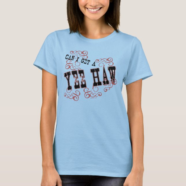T-shirt Yee Haw (Frente)