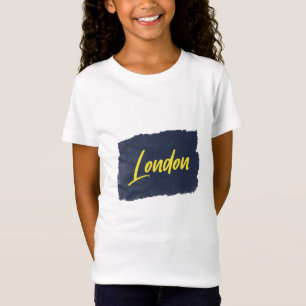 T-Shirt Yellow Typografia em Londres
