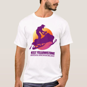 T-shirt Yellowstone ocidental (manutenção programada)