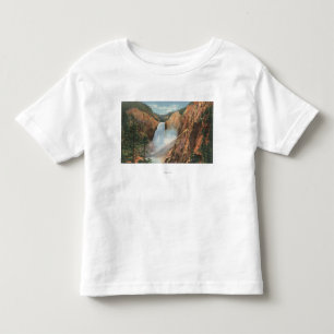 T-shirt Yellowstone, WY - Great Falls e grande