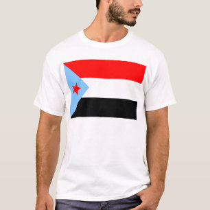T-shirt Yemen sul Bandeira (1967)