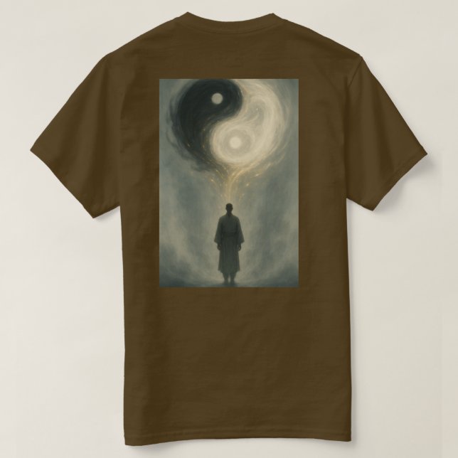 T-shirt Yin-Yang (Verso do Design)
