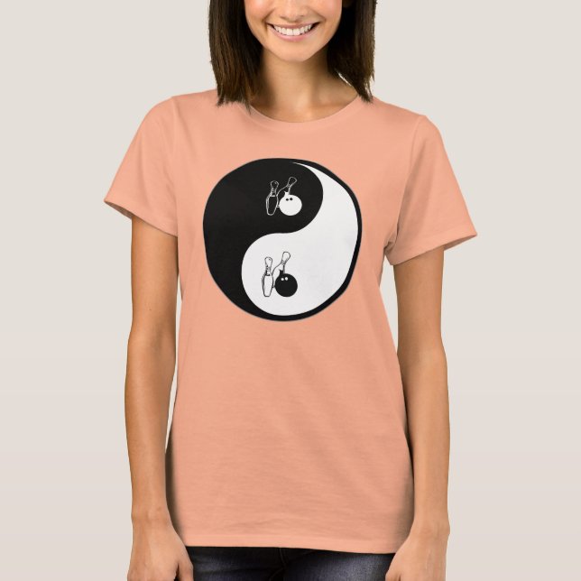 T-shirt Yin Yang Boliche (Frente)
