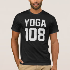 T-shirt YOGA 108 - print white