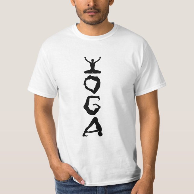 T-shirt Yoga Silhouettes (Frente)