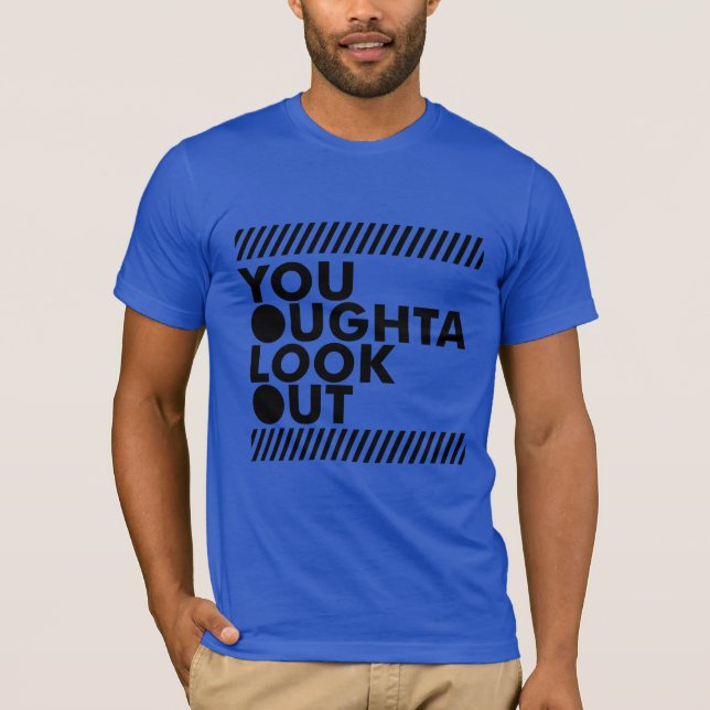 T-shirt YOLO com cuidado (Frente)