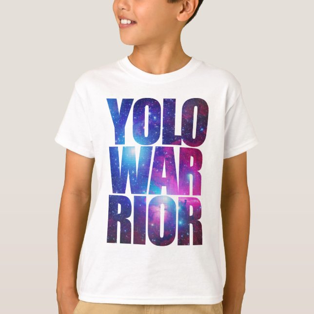 T-shirt YOLOWARRIOR - Cosmos (Frente)