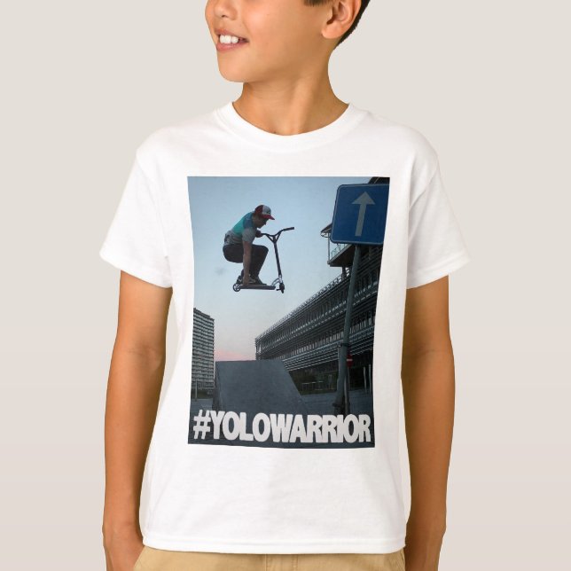 T-shirt YOLOWARRIOR - TBog (Frente)