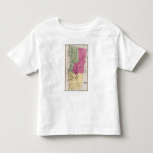 T-shirt Yonkers, atlas de NY