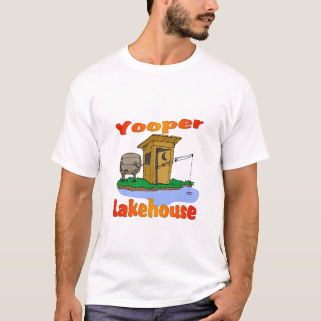 T-shirt Yooper Lakehouse (Frente)