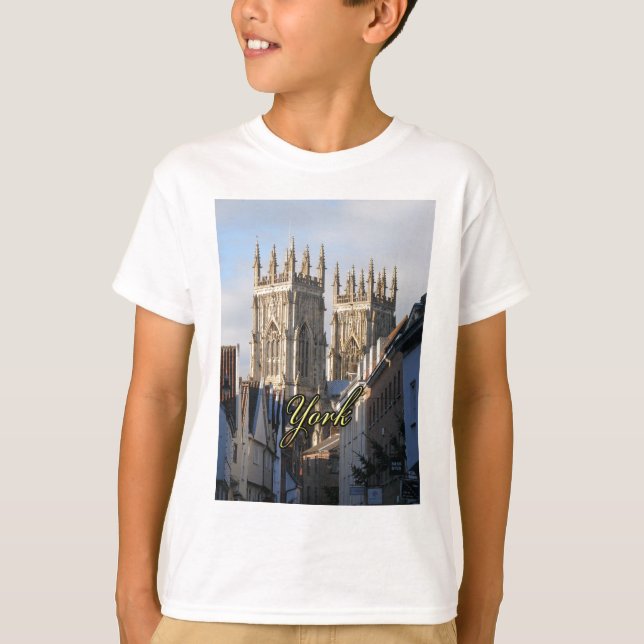 T-shirt York Minster England (Frente)