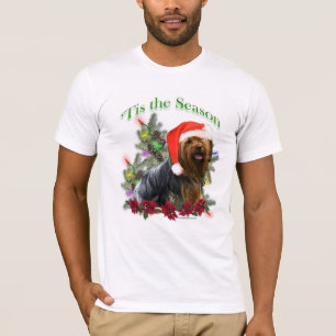 T-shirt Yorkie 'Tis the Season