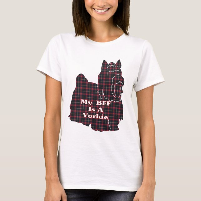 T-shirt Yorkshire Terrier BFF Gifts (Frente)