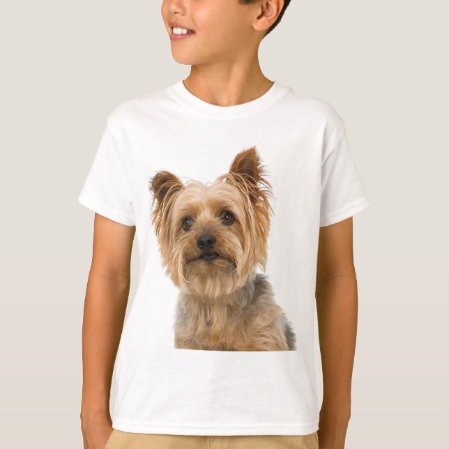 T-shirt Yorkshire Terrier Puppy Dog Love Yorkies Kids (Frente)