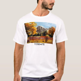 T-shirt Yosemite, prado de Halfdome
