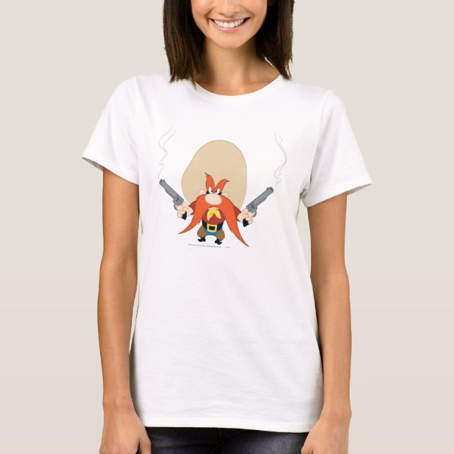 T-shirt Yosemite Sam Back Off (Frente)