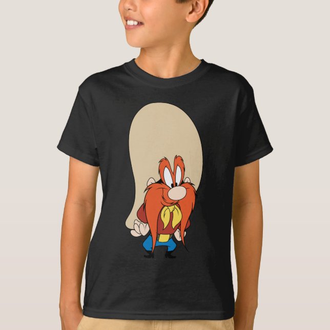 T-shirt Yosemite Sam com as Mãos nas Cadeiras (Frente)
