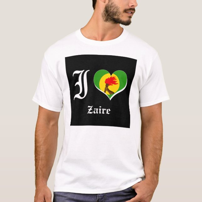 T-shirt Zaire (Frente)