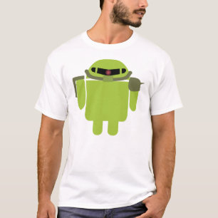 T-shirt Zakudroid (branco)