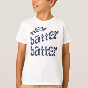 T-shirt Zazzle Unisex Hey Batter Batter Beisebol/Softbol