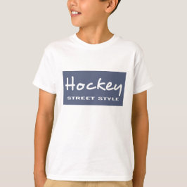 T-shirt Zazzle Unisex Kids Hockey Tee