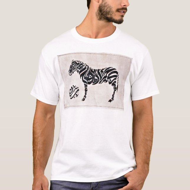 T-shirt Zebra de Tugra (Frente)