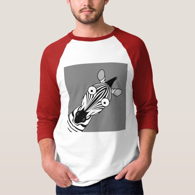 T-SHIRT ZEBRA FELIZ (Frente)
