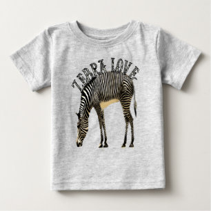 T-shirt Zebra Love