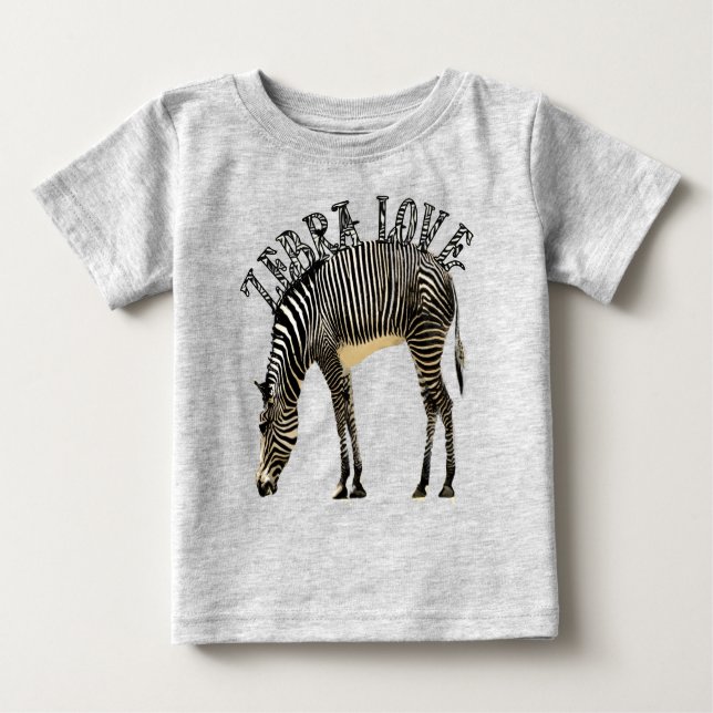 T-shirt Zebra Love (Frente)