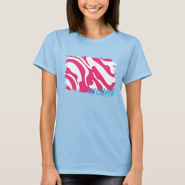 T-shirt Zebra Magenta 3 (Frente)
