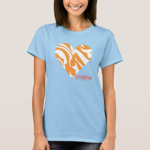 T-shirt Zebra Orange 2