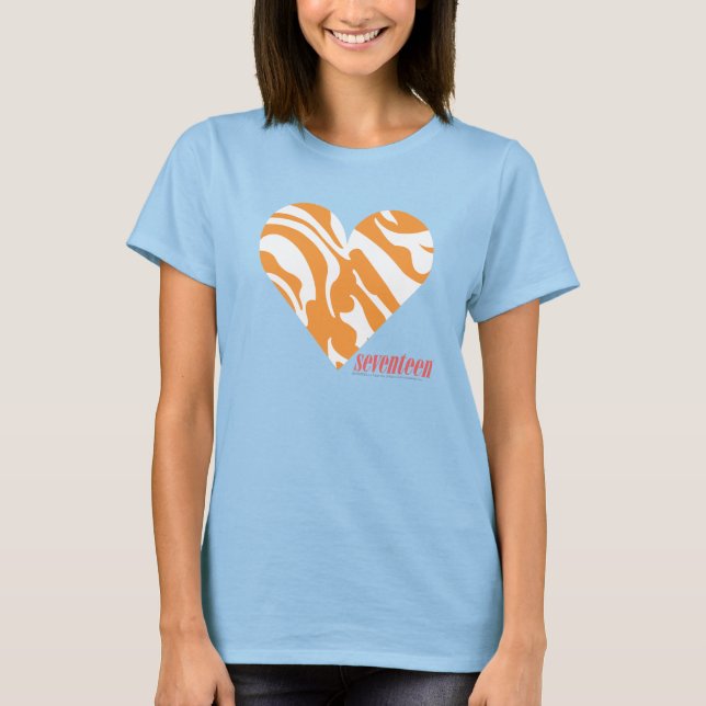 T-shirt Zebra Orange 2 (Frente)