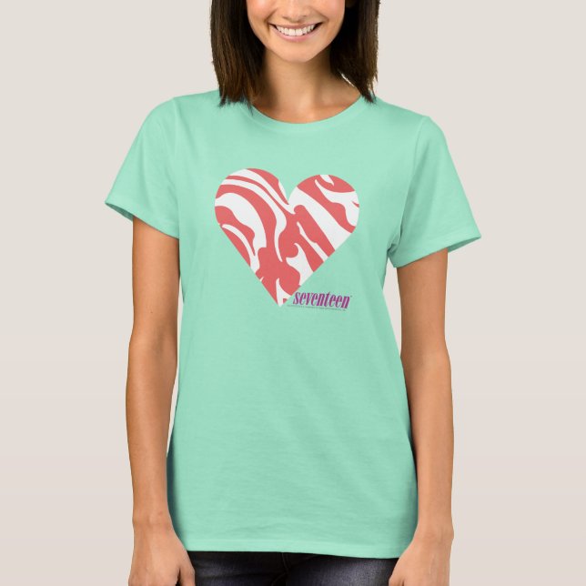 T-shirt Zebra Rosa 2 (Frente)