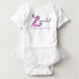 T-shirt Zenaida Girl Z name significa custom tee