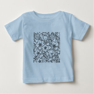 T-shirt Zendoodle florido