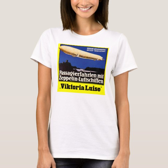 T-shirt Zeppelin Viktoria Luise (Frente)