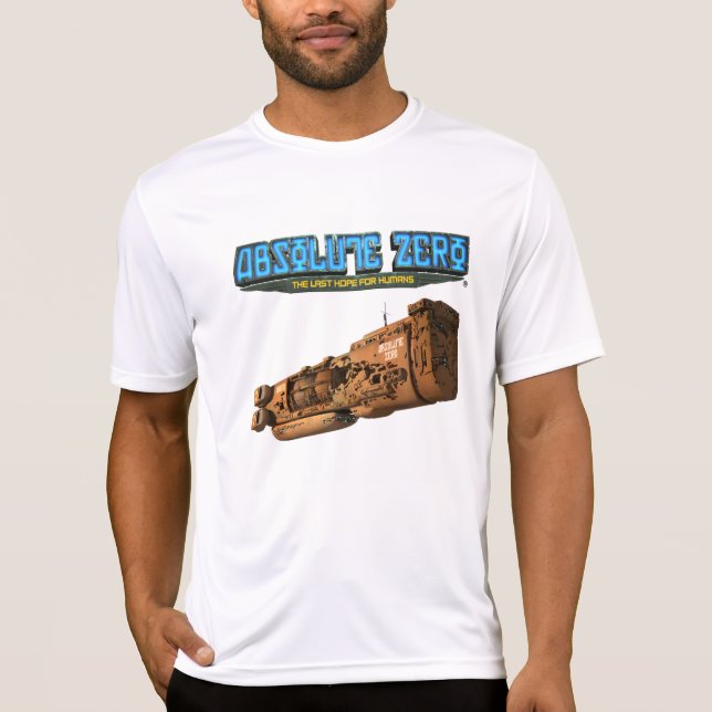 T-Shirt Zero Absoluto com código QR (Frente)