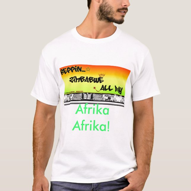 T-shirt Zimbabwe (Frente)