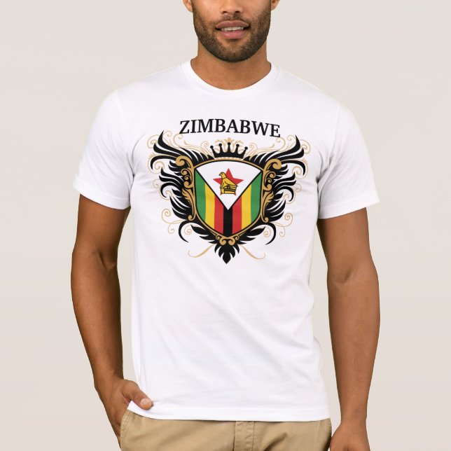 T-shirt Zimbabwe [personalize] (Frente)