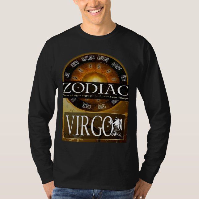 T-shirt Zodíaco - Virgo (Frente)