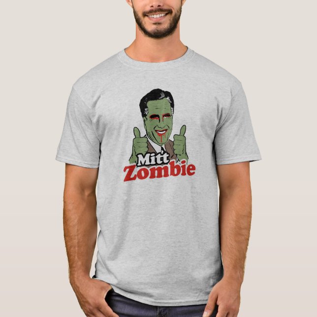 T-shirt Zombi da luva (Frente)