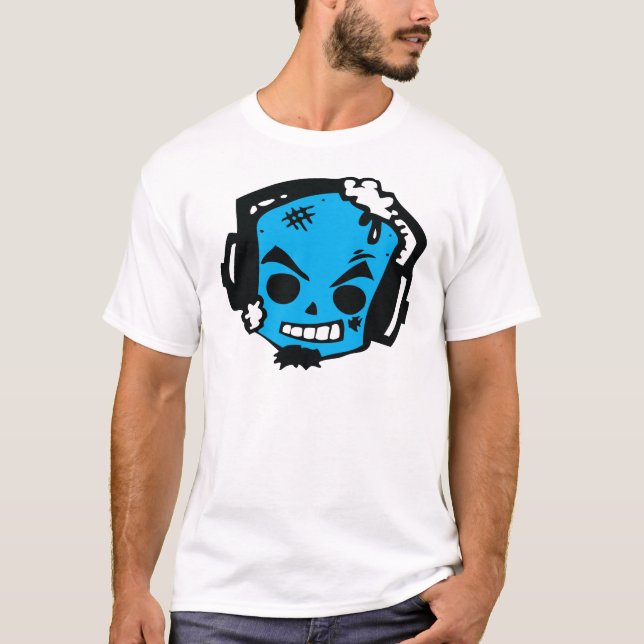 T-shirt Zombi DJ (Frente)