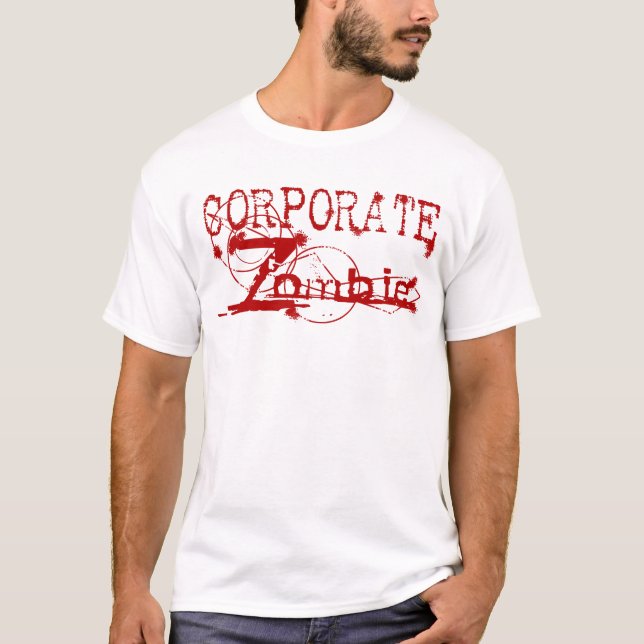 T-shirt Zombi incorporado (Frente)