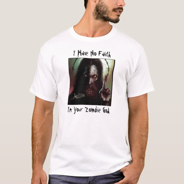 T-shirt Zombi Jesus (Frente)