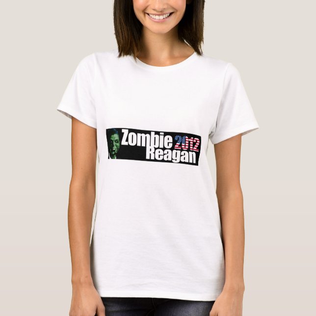 T-shirt Zombi Reagan (Frente)