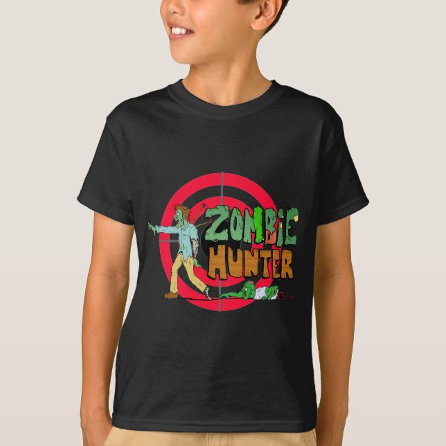 T-shirt Zombie Hunter (Frente)