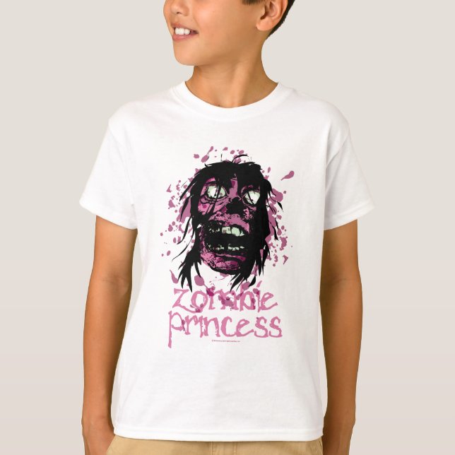 T-shirt Zombie Princess (Frente)
