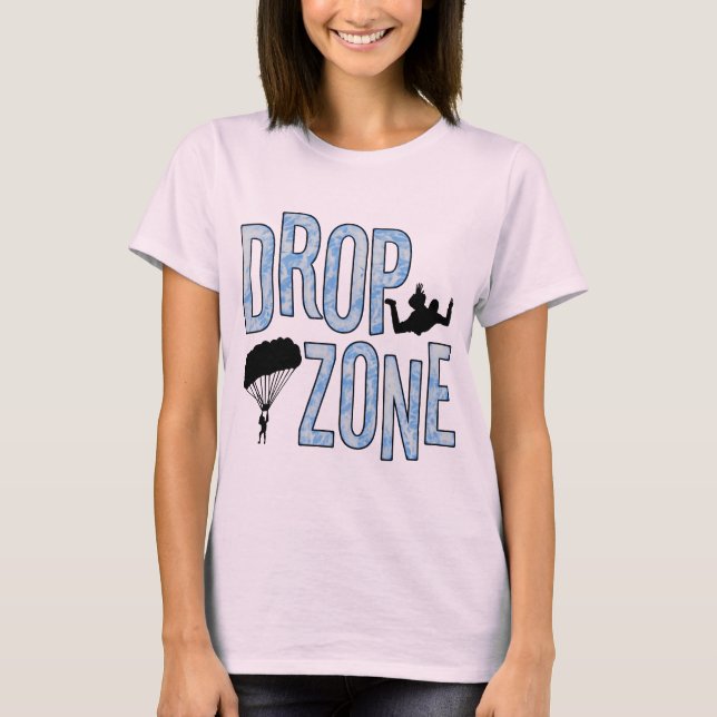 T-shirt Zona de gota (Frente)